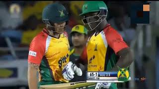 Best revenge of all time in Cricket Warriors vs Tallawahs CPL 2017 Carribean Celebration [upl. by Gnuh]