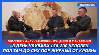 VIPузники «Лукьяновки» Луценко и Макаренко Кровь по колено разрубленные топором головы Янукович [upl. by Tarr510]