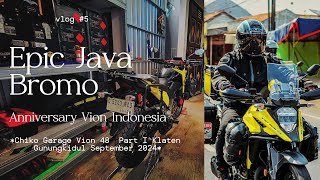 Ngeri Jalur Sempet Hampir aja ambruk tetap waspada  Touring Epic Java Bromo EP1 [upl. by Helaina]