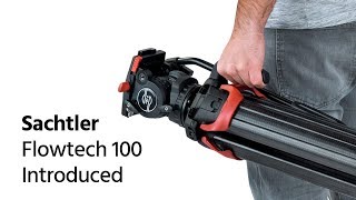 Sachtler and Vinten Flowtech 100 Tripod System for Payloads Up To 30kg Launched [upl. by Aratihc]