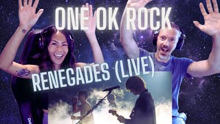 PHENOMENAL  Our Reaction to ONE OK ROCK  Renegades LIVE [upl. by Diane-Marie449]