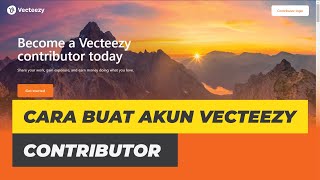 BUAT AKUN VECTEEZY  BUAT JUAL AI DI MICROSTOCK [upl. by Aerdno360]