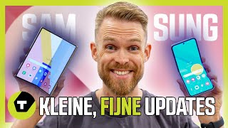 De vouw is subtieler  Samsung Galaxy Fold 6 en Flip 6 Preview [upl. by Melborn]