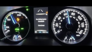 2020 Toyota Camry precollision malfunction warning light Fix repair is the Radar Sensor [upl. by Lemra]