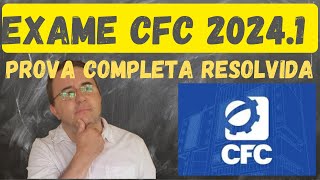 Exame de Suficiência CFC 20241 resolução completa da prova [upl. by Lewls]