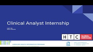 Sisira Padavala  Clinical Analyst Internship [upl. by Tyrone690]