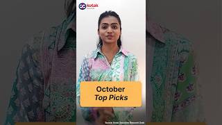 October Top Stock Picks  Eureka Forbes Gravitas India HDFC Life  BUY Calls [upl. by Thordia124]