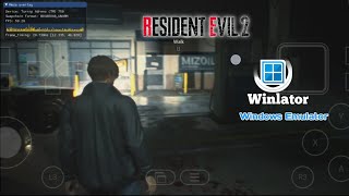 Resident Evil 2 Remake dx12 Gameplay HD Winlator Windows Emulator Android [upl. by Acinomaj]