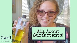 All about the 4 types of Surfactants [upl. by Eselrahc]