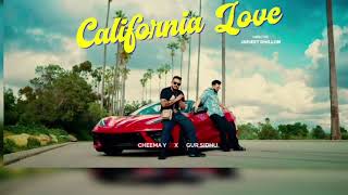 CALIFORNIA LOVE Official Video Cheema Y  Gur Sudhu  New Punjabi song 2023 [upl. by Eedolem]