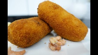 Croquettes de crevettes grises  Recette typique Belge [upl. by Eatnoed896]