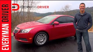 Heres the 2013 Chevrolet Cruze Review on Everyman Driver [upl. by Lorne]