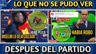 quotATENCIÓN ANSELMI SE PELE0 EN LAS BANCASquot l R0BAN A CRUZ AZUL CON PENAL MUY EVIDENTE LO DICE RAMOS [upl. by Bree111]