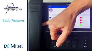 Mitel 6940 Phone Training  Part 2  Basic Features  Partners Technology [upl. by Airdnaz]