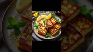 Pan Fried Halloumi recipe in description [upl. by Hebner]