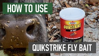 How to Use QuikStrike Fly Bait Agricultural Fly Control [upl. by Odlanyer594]