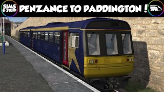 Train Simulator 22  Penzance To Paddington In A Pacer  Western Mainlines [upl. by Goldsworthy]