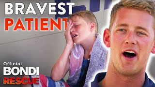 Bravest Patients On Bondi Rescue Ever [upl. by Enawtna]