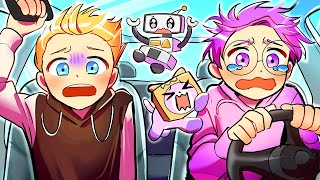 LANKYBOX HILARIOUS DRIVING STORIES Animated Storytime  LankyBot Foxy Boxy amp More [upl. by Tterej]