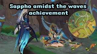 Genshin natlan Sappho amidst the waves achievement [upl. by Bary]