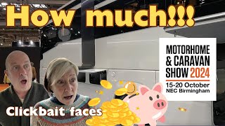 NEC Motorhome and Caravan show  How the other half lives [upl. by Haerb294]