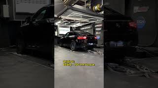 MERCEDES GLE 500 Stage 1 ECU REMAP on dyno tuningservicehuizen tuningservice chiptuning [upl. by Ahseiuqal]