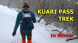 Kuari Pass Snow Trek  কুয়ারি পাস ট্রেক  Winter Snow Trek in February  Bikat Adventures [upl. by Mufinella]