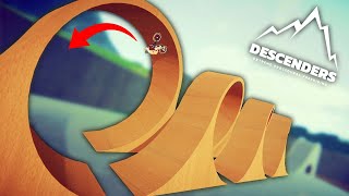 THE MOST INSANE BIKE LOOPS Descenders [upl. by Zulch]