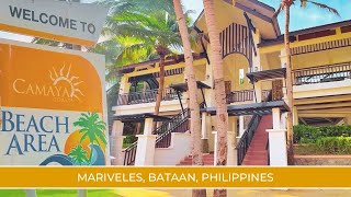 CAMAYA COAST BEACH AREA  MARIVELES BATAAN PHILIPPINES  WALKING TOUR  4K [upl. by Sheba]