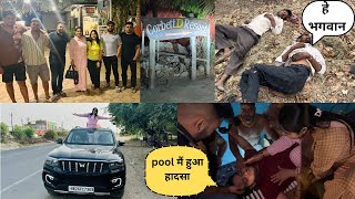 Trip par hua hadsa 😳😔 Deepanshi rana trip family viral vlog shorts enjoy trending [upl. by Yereffej]