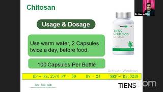 TIENS CHITOSAN BY GAURAV PAL [upl. by Mitman103]