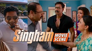 Welcome To Goa Singham  Ajay Devgn  Kareena Kapoor  Singham Movie Scene [upl. by Kiley]