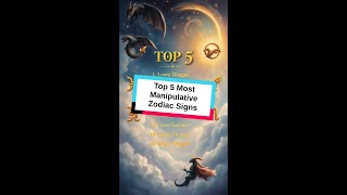 Top 5 Most Manipulative Zodiac Signs  shorts [upl. by Lauter]