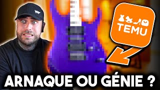 JAI ACHETÉ UNE GUITARE SUR TEMU ET JEN PLEURE le prix est absurde [upl. by Roxy150]