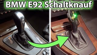 BMW E92 Schaltknauf tauschen [upl. by Eidissac]