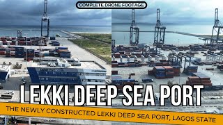 Lekki Epe Expressway  Deep Sea Port [upl. by Bradwell]