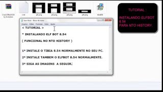 NTO HISTORY Instalando e crackeando elfbot 854 [upl. by Lunette]