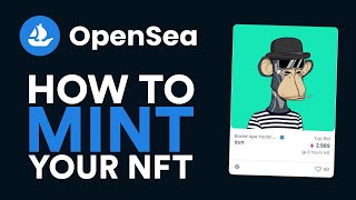 How to Mint Your First NFT on OpenSea  Step by Step Tutorial [upl. by Mariele471]