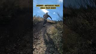 New Onewheel GTS rally edition on dirtbike track 🤙 [upl. by Jovi342]