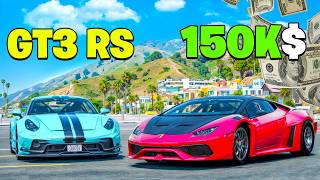 Usamos El Lambo De Un Campesino Y Retamos A Un Gt3 RS En Gta Rp [upl. by Granville362]