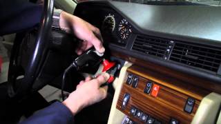 How to quotUnstickquot a Stuck Ignition Key on a 1973 to 1995 Mercedes Benz [upl. by Camus]