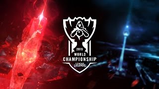 Worlds Collide The Final ft Nicki Taylor  Worlds 2015  League of Legends [upl. by Pega]