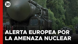 ITALIA  Alerta europea por la amenaza nuclear rusa [upl. by Mayrim889]