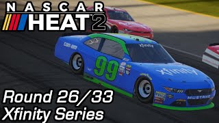 2017 TheHouse 300  Xfinity Round 2633  NASCAR Heat 2 PC [upl. by Litch]