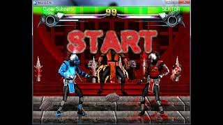 Mortal Kombat Cyber Realm Cyber Subzero [upl. by Ovatsug]