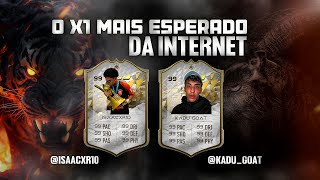 AO VIVO  ISAAC XAVIER X KADU GOAT  O MAIOR X1 DA INTERNET [upl. by Elodia354]