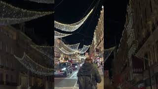 Regent street Christmas lights [upl. by Verna]