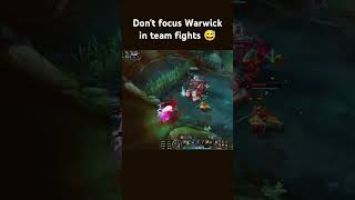 How Warwick Makes Team Fights Unfair [upl. by Oakie]