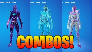 CLEANEST Spectra Knight Fortnite Skin Combos [upl. by Aubin420]