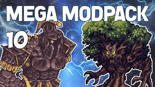 Terraria  10 CACTUS CLUMP Mega Modpack Lets Play [upl. by Elleinet]